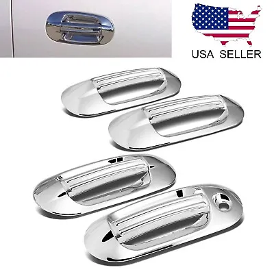 For 2003-2017 Ford Expedition / Lincoln Navigator 8pcs Chrome Door Handle Covers • $29.99