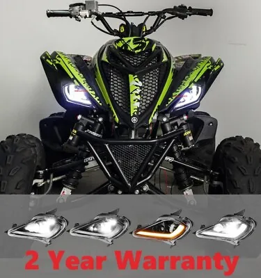 LED Headlight Set.  2006-2024 YAMAHA RAPTOR YFZ 450 700R YFM 250 350 700 LIGHT. • $168