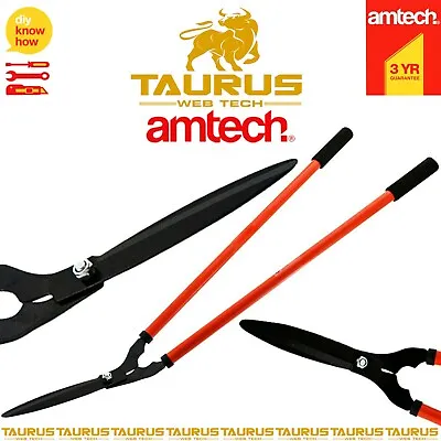 43  AMTECH Long LAWN SHEARS Grass Cutting Border Edge Garden Cutters Trimmers UK • £21.95