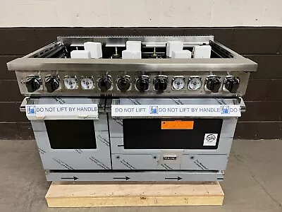 New Viking VDR74828BSS02 - 48  Dual Fuel Range 8 Burners - 7 Series Stainless • $14500