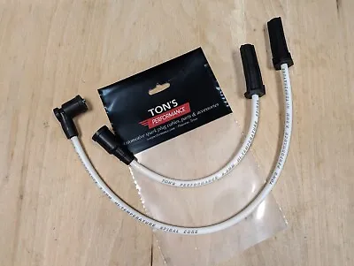 Ton's Performance 8mm White Spark Plug Wires For 2008+ Victory Motorcycles • $24.99