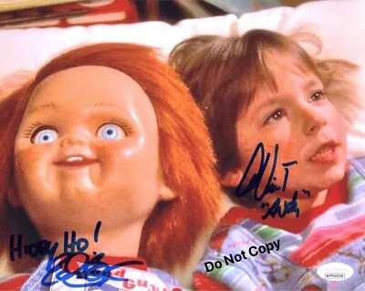 ALEX VINCENT EDAN GROSS Signed 8x10 Photo GOOD GUYS DOLL Voice Child’s Play JSA • $127.74