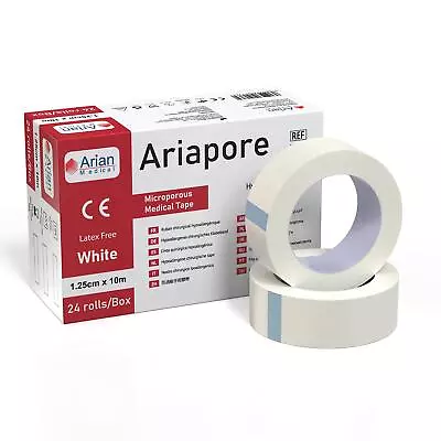 Ariapore Micropore Surgical Tape 1.25cm X 10m - 3 Rolls • £4.40