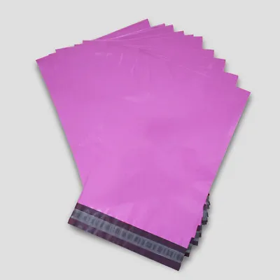 £2.95 • Buy Mailing Bag Small Medium Large Pink Plastic Postage Mailing Sacks Postal