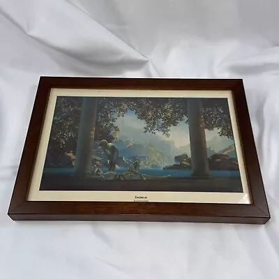 Small Vintage Maxfield Parrish Daybreak Litho Print In New Frame • $82.50