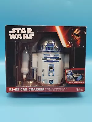 Star Wars R2-D2 Car Charger 2x USB Ports ThinkGeek NEW Sealed USA 🇺🇸   • $59.99