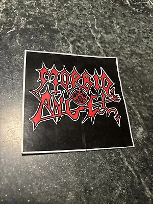 Vtg 4.5” Morbid Angel STICKER RARE 90s LIVE WINDOW DECAL Promo Show Death Metal • $14.80