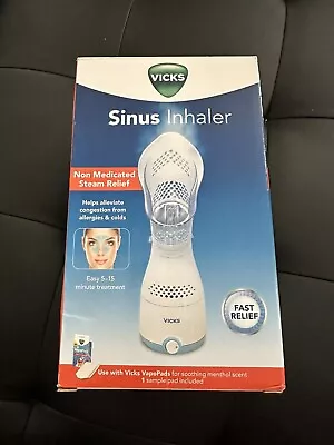 Vicks Personal Sinus Steam Inhaler With Soft Face Mask – New • $55