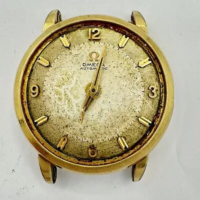 Vintage 33mm Omega GX-6267 MenAutomatic Wristwatch 500 Swiss 14k GF For Parts • $200