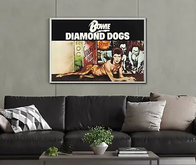 David Bowie Diamond Dogs - High Quality Premium Poster Print • $29.95