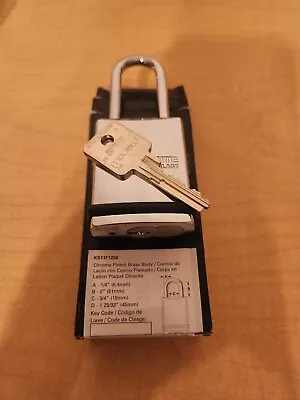 Kryptonite Schlage Padlock With Medeco Sfic Cylinder • $135