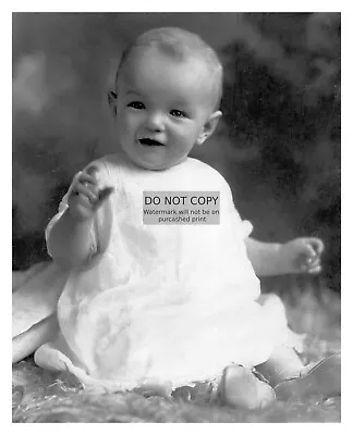 Marylin Monroe Celebrity Actress Baby Photo 1927 8x10 B&w Photo • $8.49