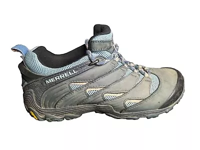 Merrell Chameleon Hiking Shoes Gray Blue Women's Size 8 J12060 • $22.98