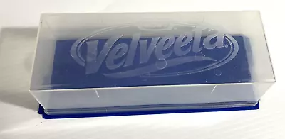 Vintage Kraft Velveeta Cheese Keeper Clear Plastic W/Blue Base 2 Lb Container • $8.99