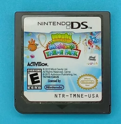 MOSHI MONSTERS MOSHLINGS THEME PARK ~ Nintendo DS Cartridge . GAME ONLY • $14