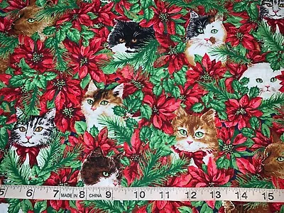 NEW Daisy Kingdom Scottie Dogs Christmas Border 100% Cotton Sold By 1/2 Yard • $6.98