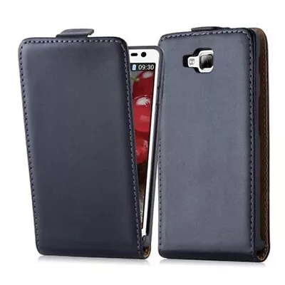 Case For LG OPTIMUS L9 II (2.Gen) Protection Cover Flip Magnetic Smooth Etui • £10.99