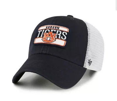 Auburn University AU Tigers NCAA '47 Patch Adjustable Hat Snapback Brand New • $21.99