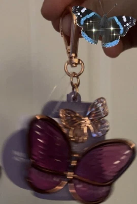 £12.27 • Buy Bath & Body Works Purple Butterfly Pocket * Bac Holder  It Lights Up !