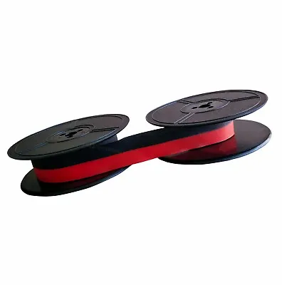 Typewriter Ink Ribbon Olympia Traveller / C / Deluxe / Deluxe S Black/Red 1001FN • £3.99