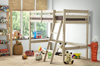 £243.98 • Buy Strictly Beds And Bunks - Oscar High Sleeper Loft Bunk Bed, 4ft 6 Double