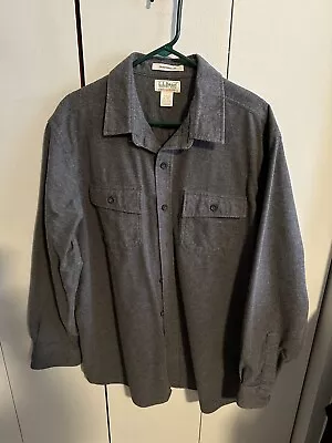 LL Bean Men’s Chamois Shirt Size XL Regular • $11.99