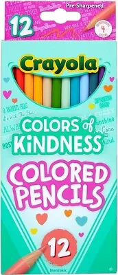 CRAYOLA Colours Of Kindness Pencils - Assorted Colours (Pack Of 12) • £6.99