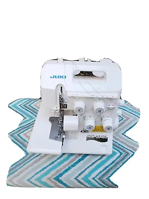 JUKI MO600N Series LED MO654DE Portable Thread Serger Sewing Machine White • $230