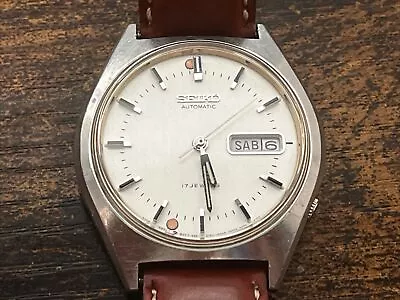 Vintage Seiko Automatic 6309-8679 Men's Watch 17 Jewels 36mm Collectible • $69.99