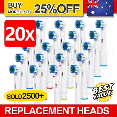 Electric Toothbrush Heads Oral B Compatible Replacement Brush Precision Clean • $11.85