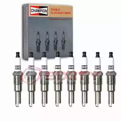 8 Pc Champion Double Platinum Spark Plugs For 2005-2008 Ford Mustang 4.6L V8 Ia • $123.34
