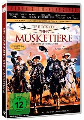 The Return Of The Musketeers- Michael York Oliver Reed  DVD Region 2 PAL • £18.99