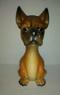 Vintage Great Dane Figurine Japan REPAIRED  AS IS  SALE COMICAL COULDN'T TOSS IT • $4.80