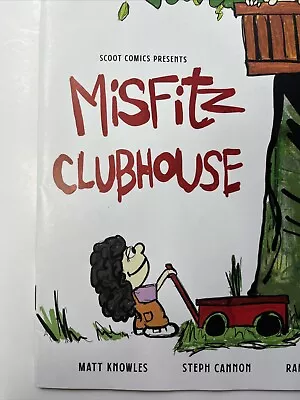 Misfitz Clubhouse #1 Nate Johnson CALVIN AND HOBBES Homage Variant - ComicTom101 • £3.98