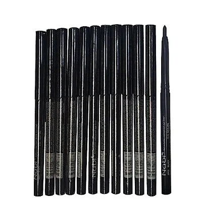 12pcs Nabi Retractable Waterproof Black Eyeliner (Wholesale Lot) Pencil • $17.75
