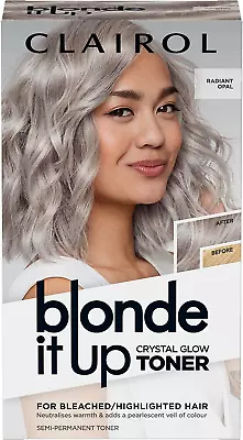 Clairol Blonde It Up Crystal Toners Radiant Opal Demi-Permanent Hair Colour... • $11.09