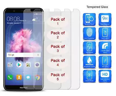 For Huawei Y6 2019 Tempered Glass Screen Protector 2.5d Flat [MULTIPACK] • £4.49