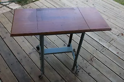 $300 • Buy Vintage Typewriter Stand Table Hi Lo Metalstand Philadelphia PA Drop Leaf Table