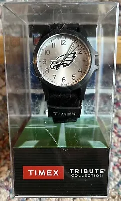 TIMEX Watch - Tribute Collection NFL Pride Philadelphia Eag W/ Nylon Band - NIOP • $42