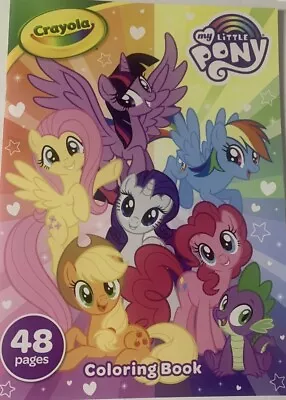 MY LITTLE PONY Crayola 48 Page Coloring Book With Tear & Share Pages • $7.99