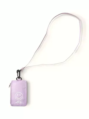 Victoria’s Secret Pink ID Card Holder Wallet Lanyard Dreamy Lilac NWT • $17.99