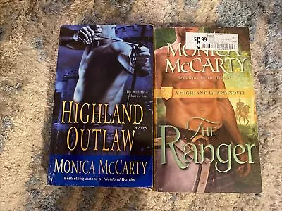 Monica McCarty PB Set Of 2 The Highland Guard Novel Series The Ranger Highland • $7.99