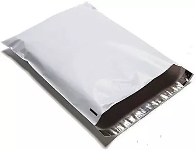 Poly Mailers Plastic Envelopes Shipping Bags UpakNShip 2.5 Mil White Premium  • $10.95