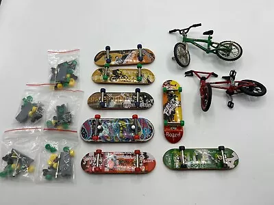 Tech Deck LOT Of Finger Skateboards Bikes And Spare Parts • $29.99