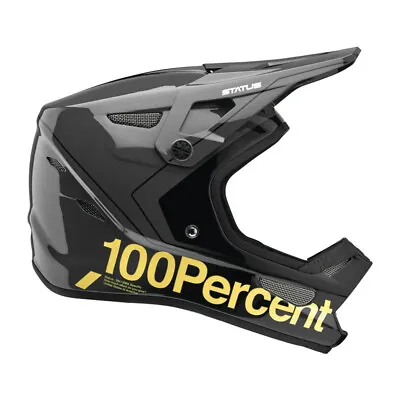 100% Status Charcoal Downhill/BMX Helmet Adult Size XL • $105