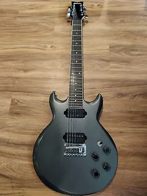 2000 Ibanez AX-7221 7 String Guitar - Pewter Grey - Made In Korea • $90