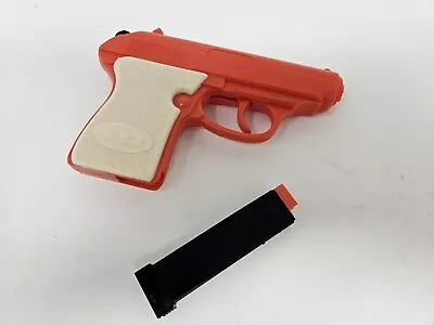 Vintage Orange PEZ Dispenser Candy Shooter Gun Pistol Vintage Made In Austria • $56