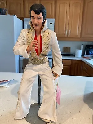 Vintage 1984 Elvis Presley 2nd In Celebrity Collection World Doll 18” W Stand • $20