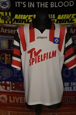 4.5/5 Hamburg Hamburger SV Adults XXL 50-52  1995 Football Shirt Jersey Soccer • £107.99
