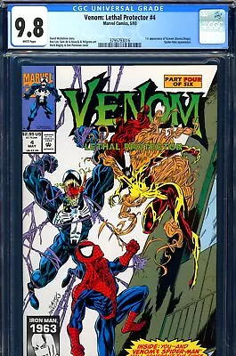 Venom: Lethal Protector #4 CGC 9.8 - First App. Of Scream - 2nd Highest Graded • $89.50